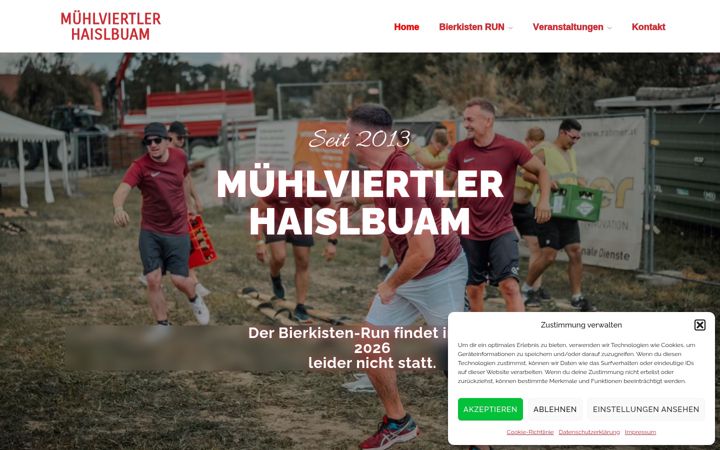 Screenshot of haislbuam.at