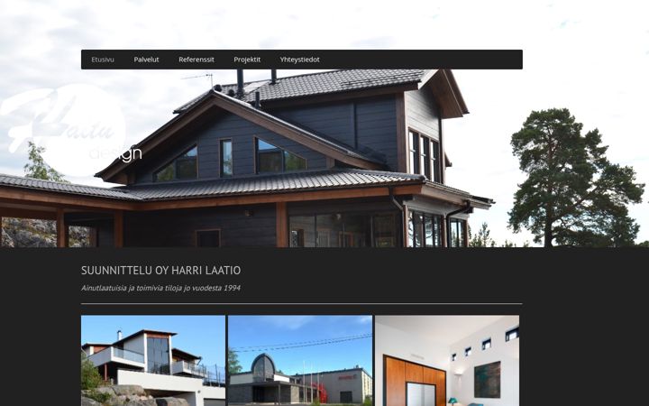 Screenshot of haitudesign.fi