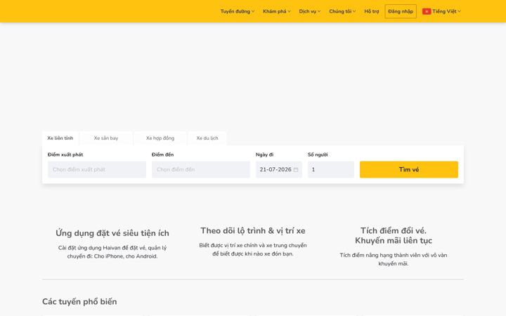 Screenshot of haivan.com