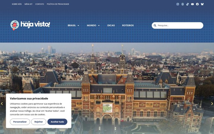 Screenshot of hajavisto.com