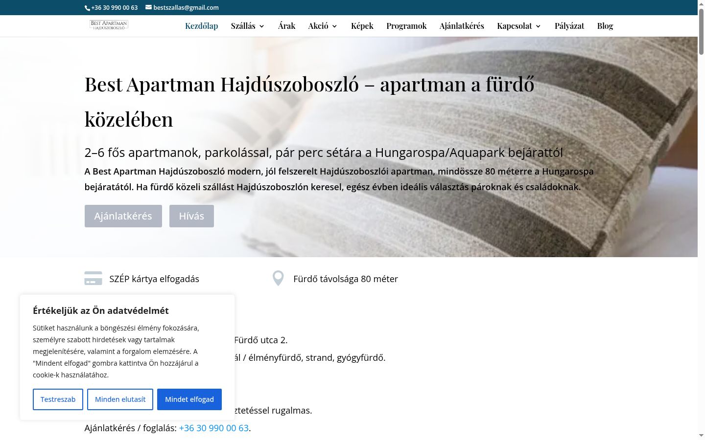 Screenshot van de toestemmingsbanner zoals getoond vóór enige interactie
