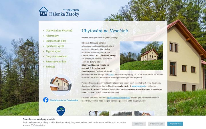 Screenshot of hajenkazatoky.cz