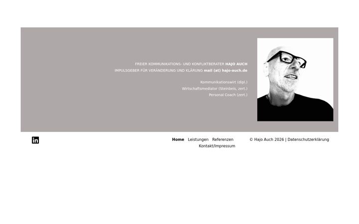 Screenshot of hajo-auch.de
