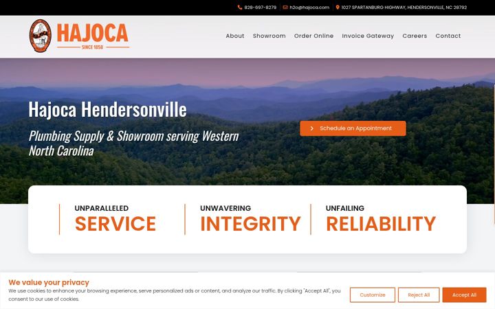 Screenshot of hajocawnc.com