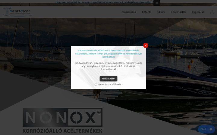 Screenshot of hajoveret.hu