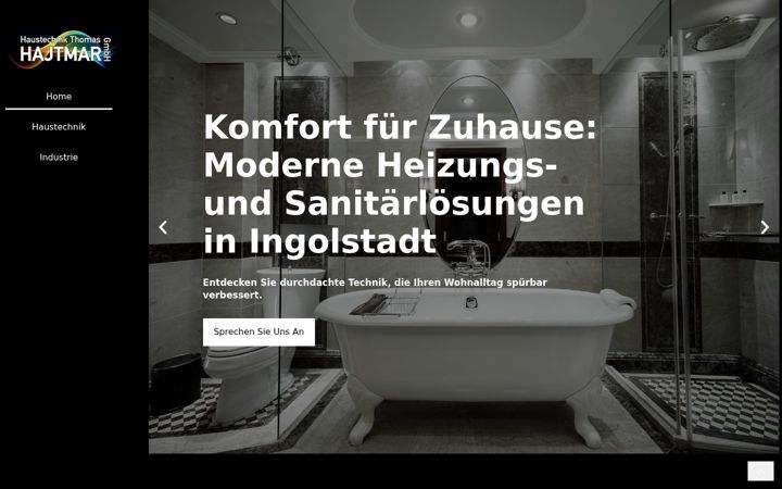 Screenshot of hajtmar-haustechnik.de