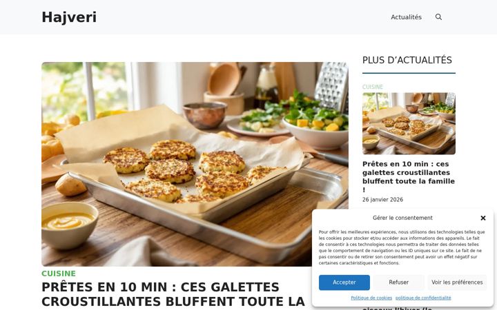 Screenshot of hajveri.fr