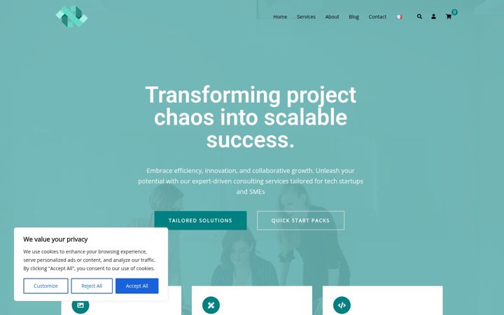 Screenshot of hakadina.com