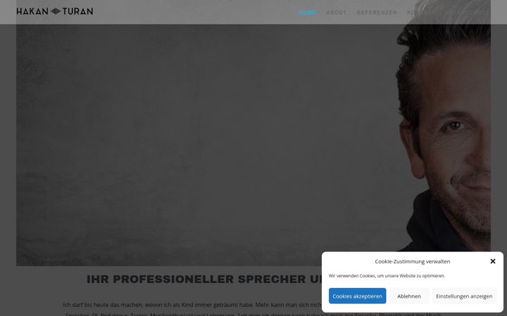 Screenshot of hakanturan.de
