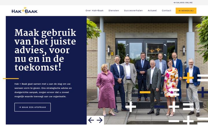 Screenshot of hakbaak.nl