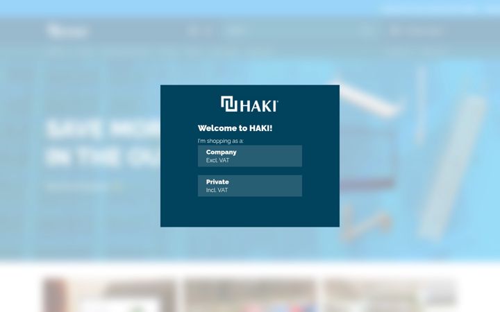 Screenshot of haki.com