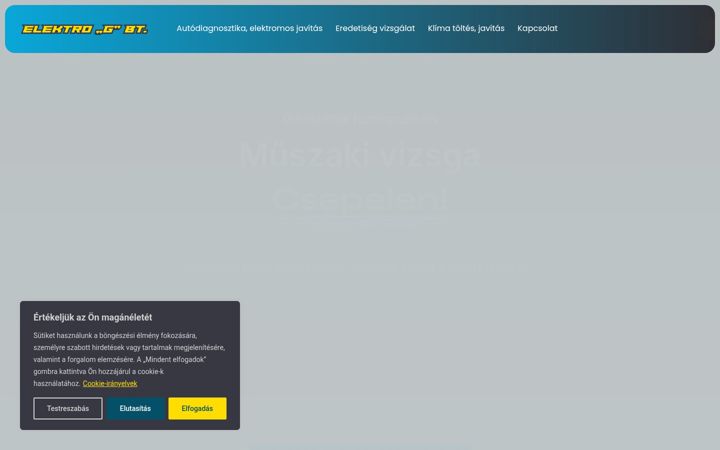 Screenshot of hakimotor.hu