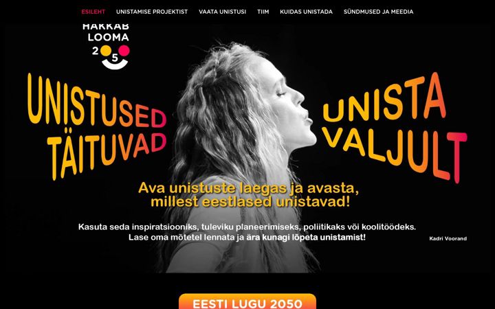 Screenshot of hakkablooma.ee