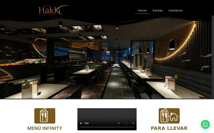 Screenshot of hakki.es