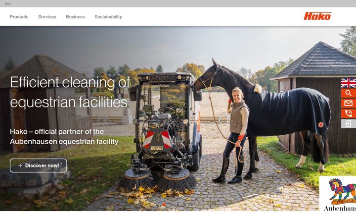 Screenshot of hako.com