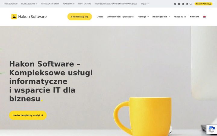 Screenshot of hakon.pl