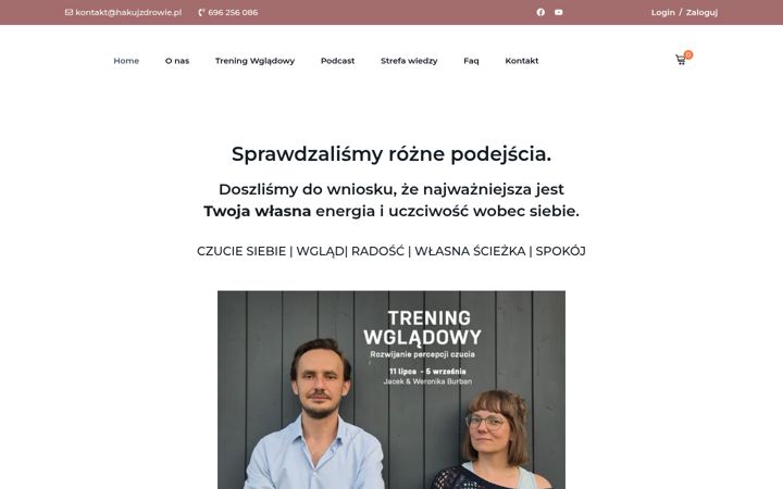 Screenshot of hakujzdrowie.pl