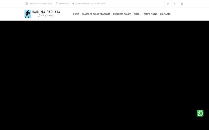 Screenshot of hakunabachata.com