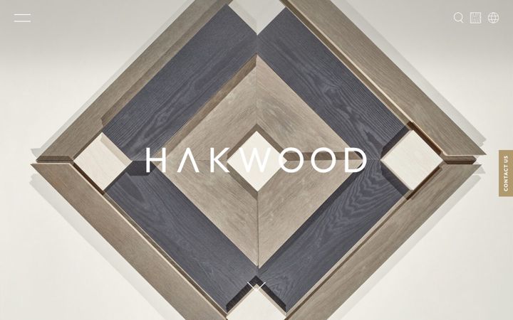 Screenshot of hakwood.com