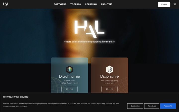 Screenshot of hal-picture.com