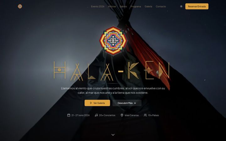 Screenshot of hala-ken.com