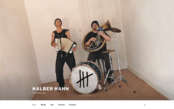 Screenshot of halber-hahn.de