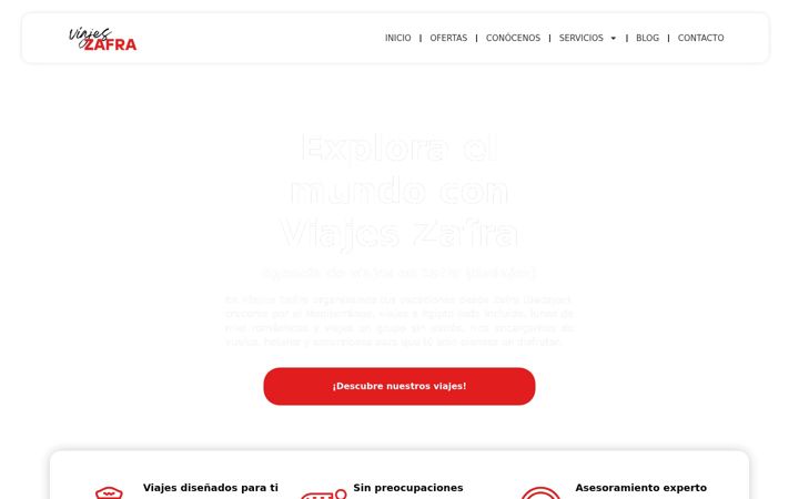 Screenshot of halconzafra.com