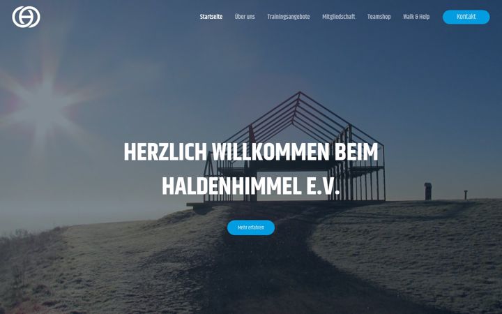 Screenshot of haldenhimmel.de