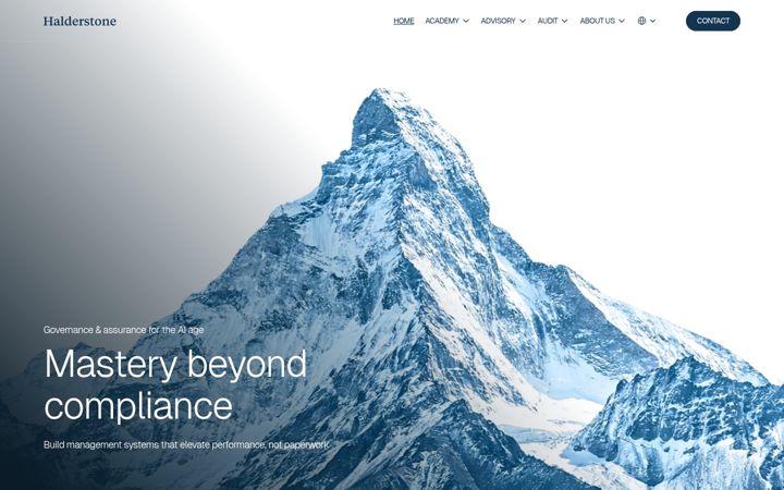 Screenshot of halderstone.com