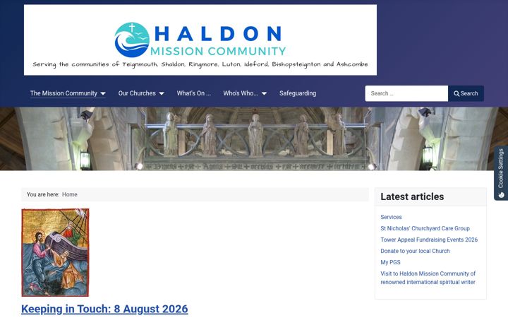 Screenshot of haldonteam.org.uk