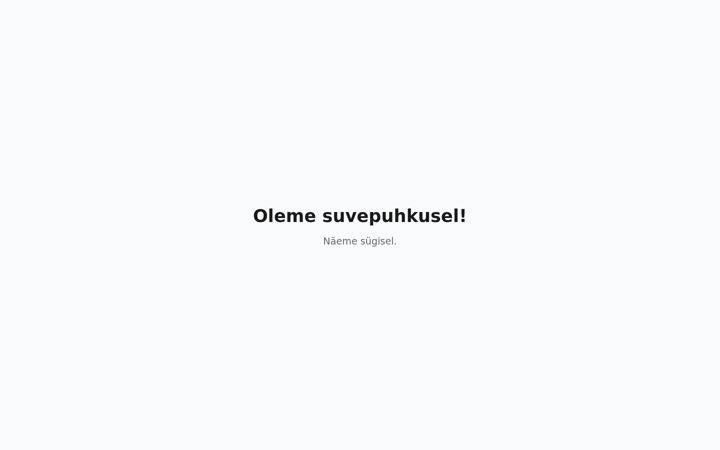 Screenshot of haldushanked.ee