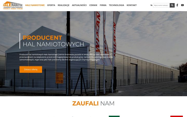 Screenshot of halenamiotowe.net