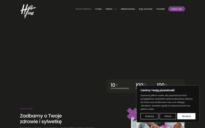 Screenshot of halftimestudio.pl