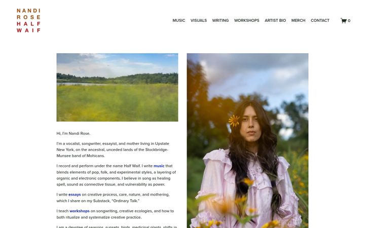 Screenshot of halfwaif.com