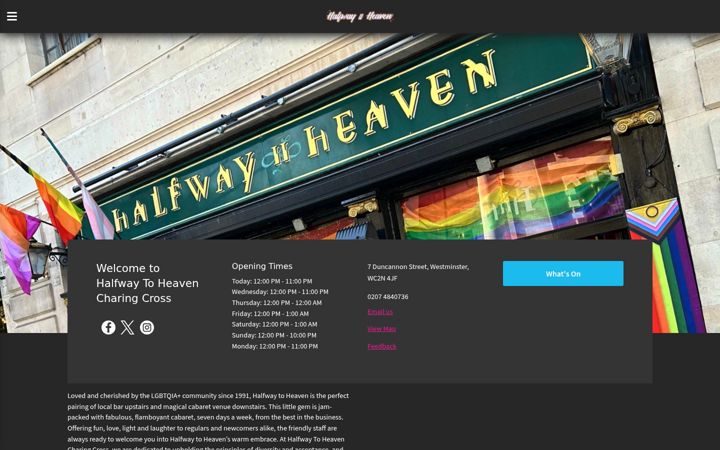 Screenshot of halfway2heaven.net