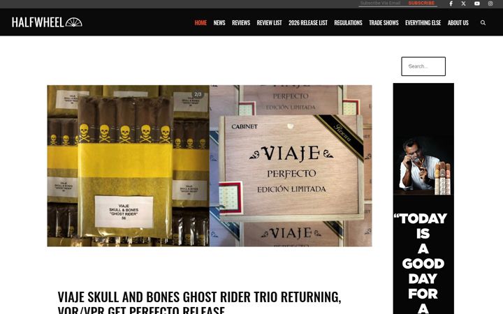 Screenshot von halfwheel.com