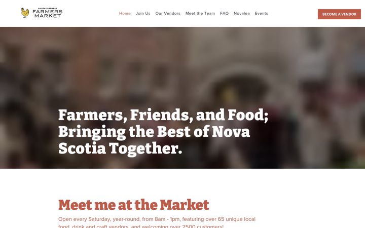 Screenshot of halifaxbrewerymarket.com