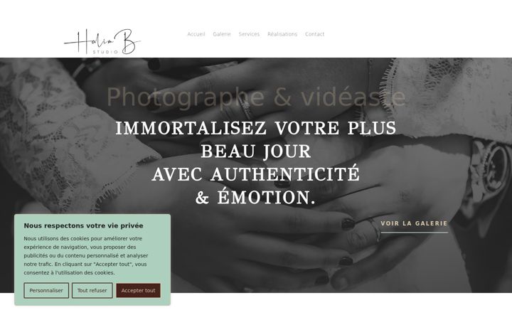 Screenshot of halimbstudio.com