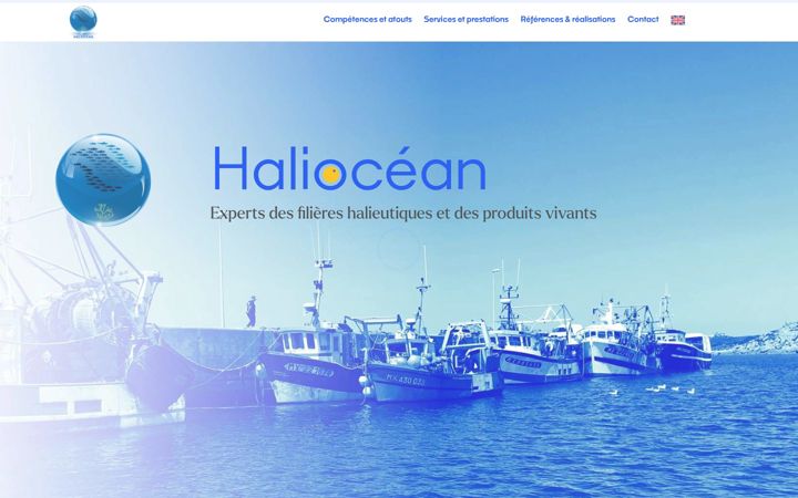 Screenshot of haliocean.com