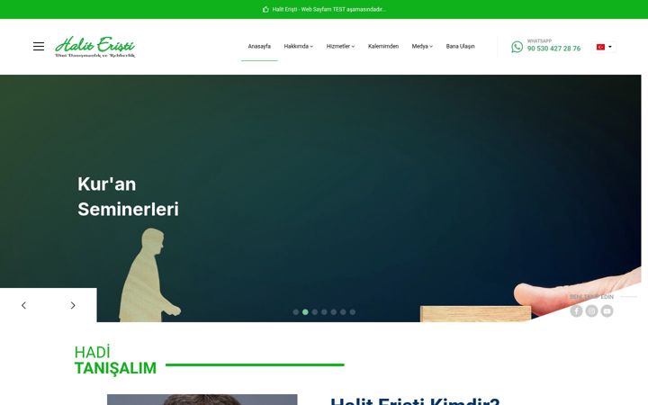 Screenshot of haliteristi.com.tr