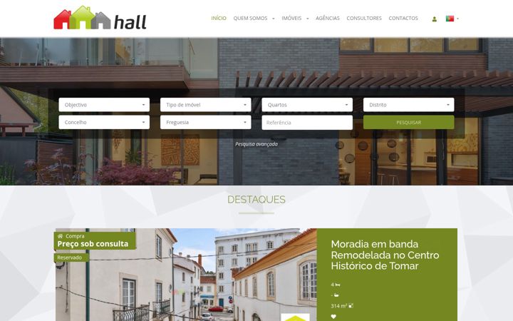 Screenshot of hall.pt