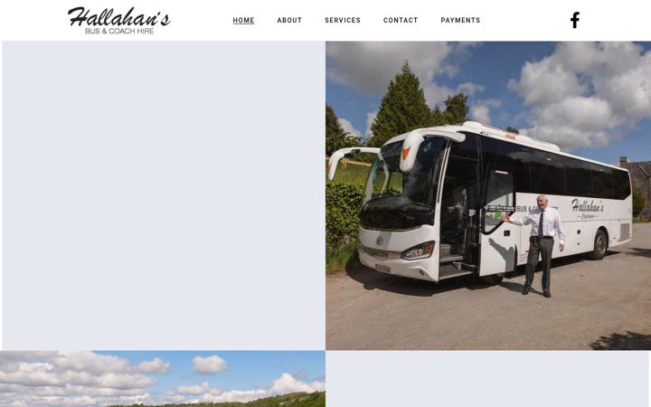 Screenshot of hallahans.com