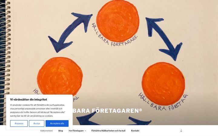 Screenshot of hallbaraforetagaren.se