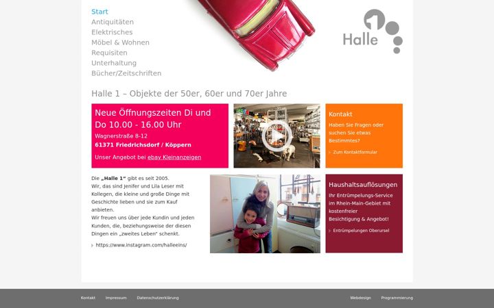 Screenshot of halle-1.net