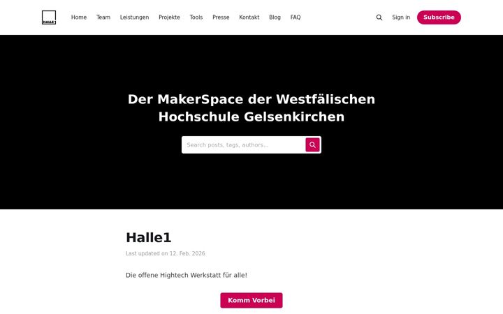 Screenshot of halle1wh.de