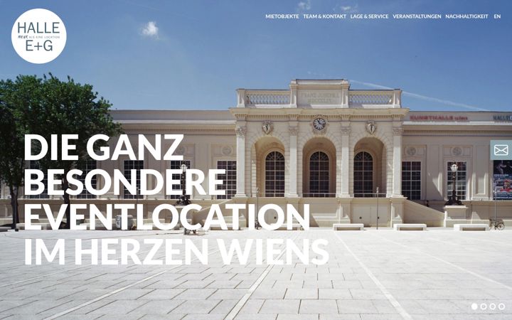 Screenshot of halleneg.at