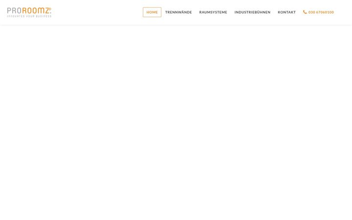 Screenshot of hallentrennwaende.de