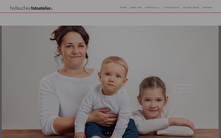 Captura de ecrã de hallesches-fotoatelier.de