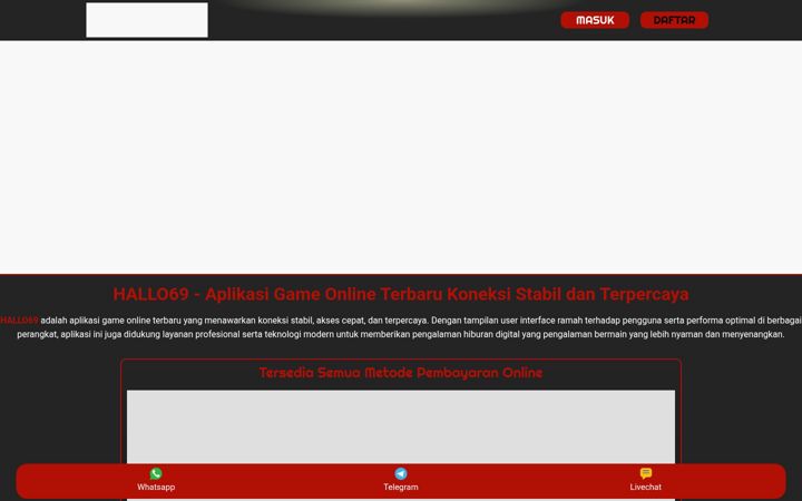 Screenshot of hallo69.net