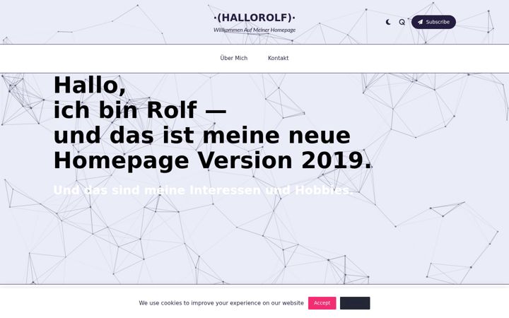 Screenshot of hallorolf.de